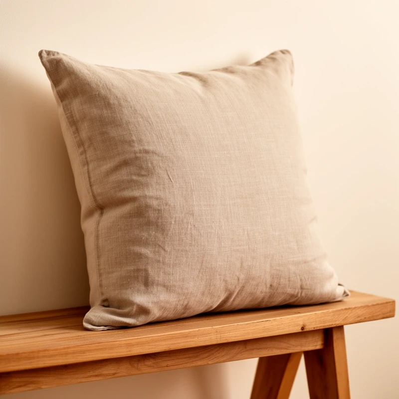 Linen cushion, 50 x 50 cm